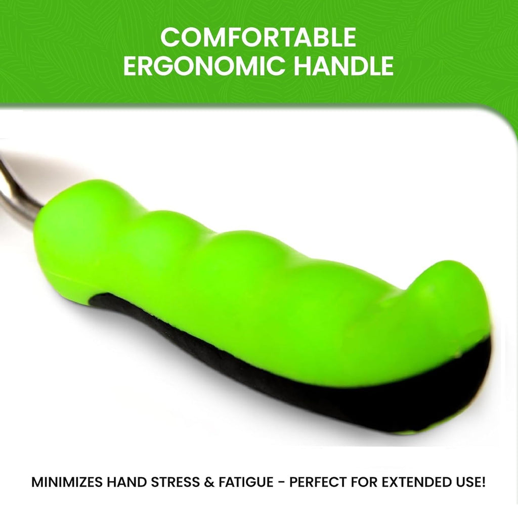 Stainless Steel Garden Root Weeder Tool – Ergonomic Handle, Rust-Resistant