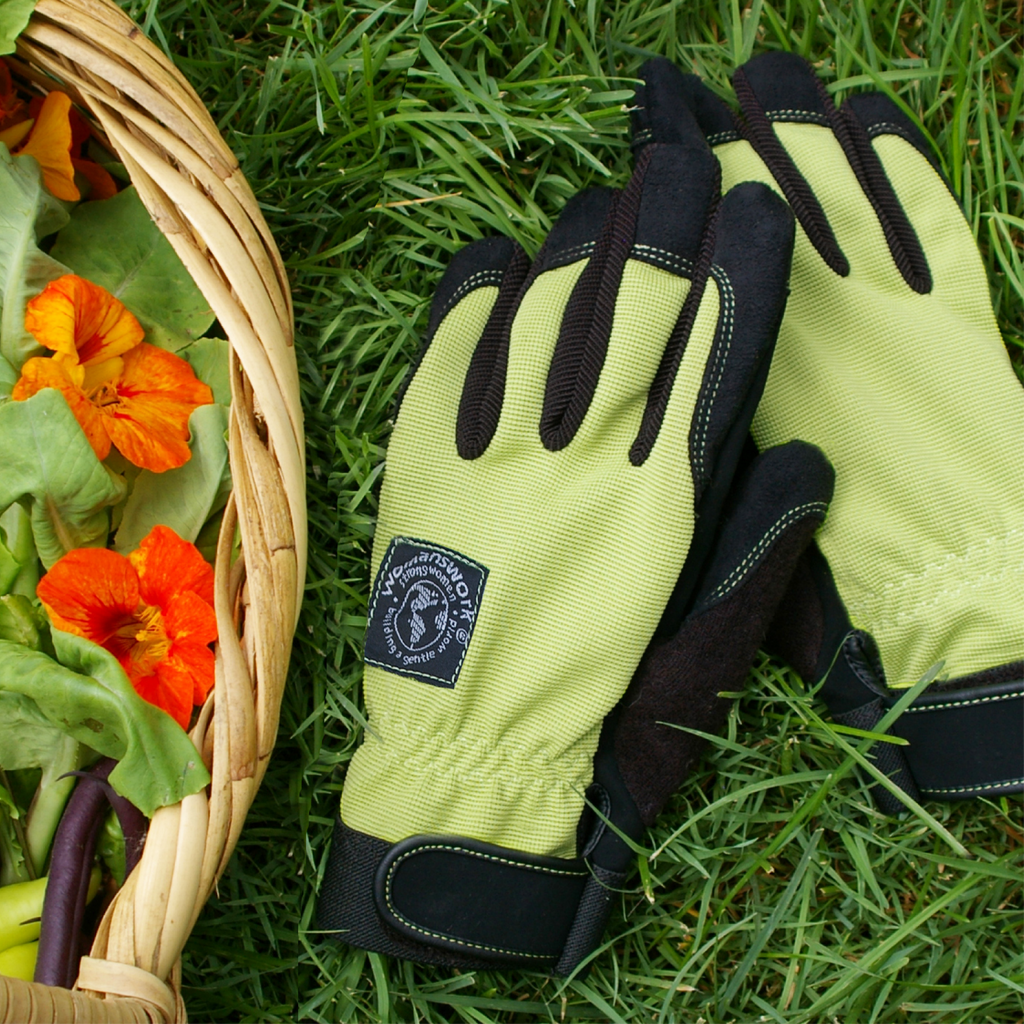 Women's Digger Gardening Gloves – Reinforced Fingertips, Machine Washable