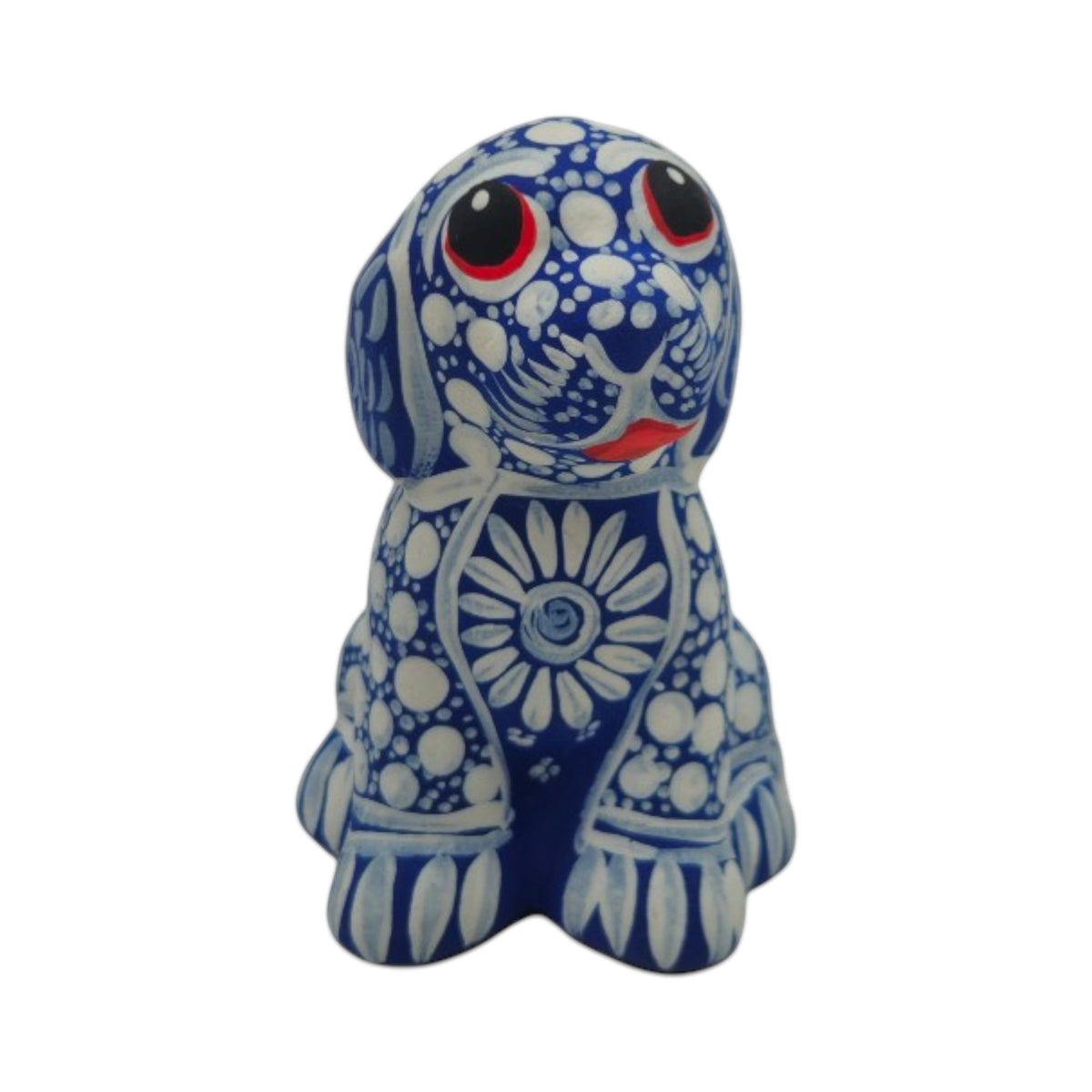 Alebrije Dog Figurine | Hand-Painted Folk Art
